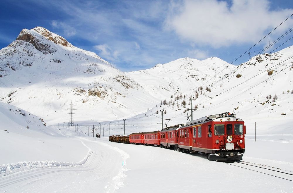 Tren Glacier express desde Zurich