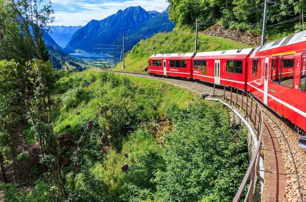 Tren Glacier express Express